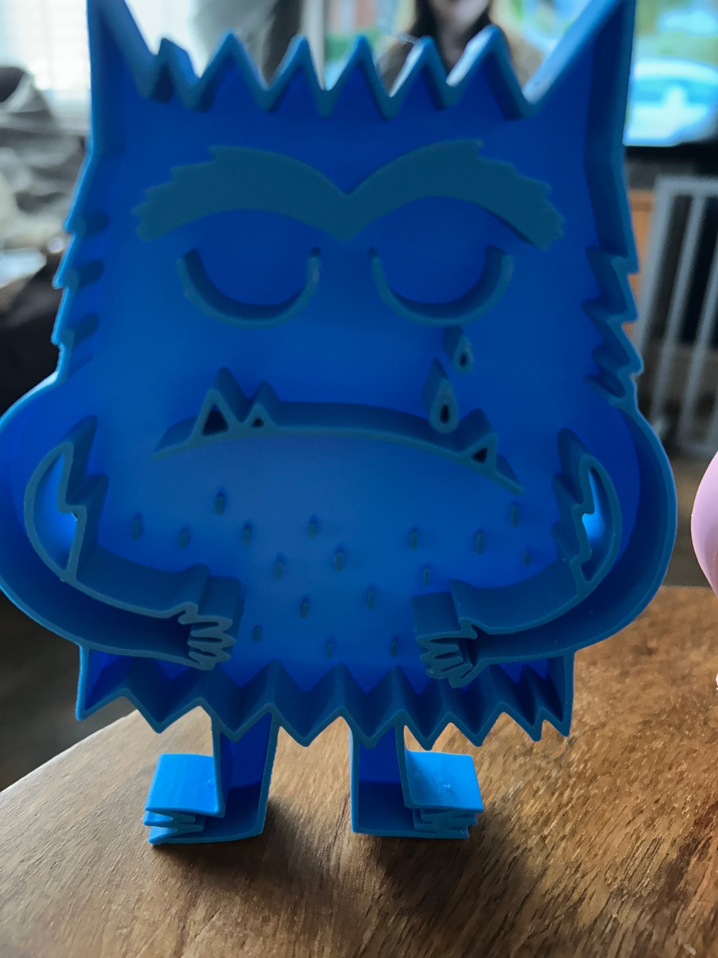 Colour monster sensory play trays