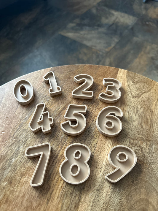 Naturally Playful number set.
