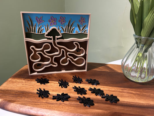 Ant farm with mini ant set